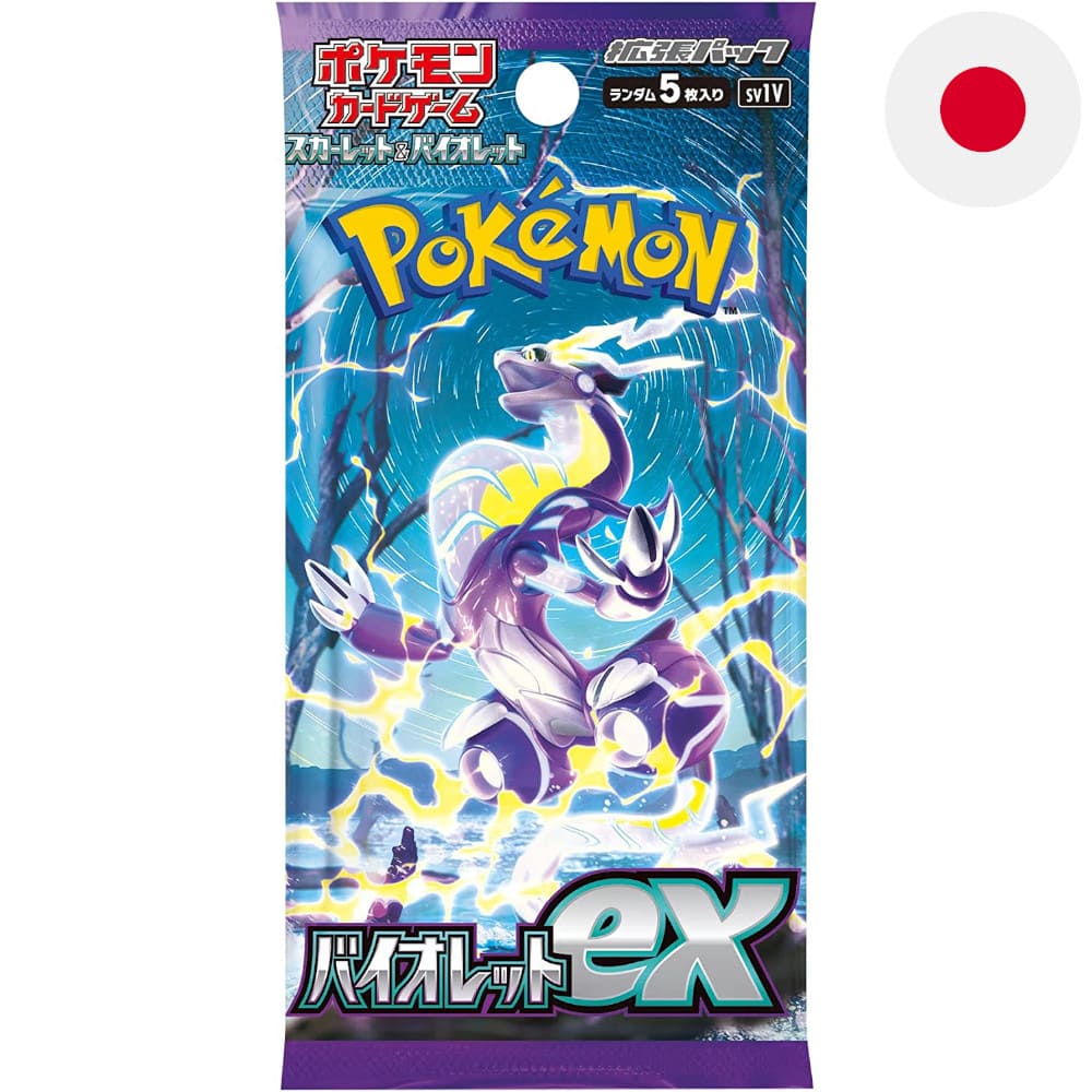1x JP Pokémon Booster – Scarlet & Violet (Japanische Version)